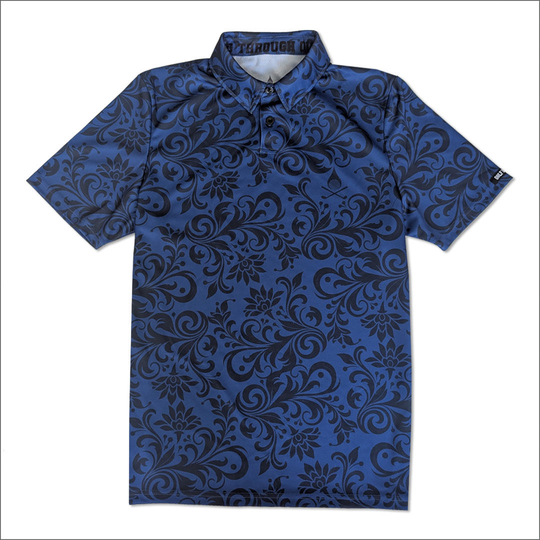 Golf Blooded Polo Shirt Ivy - Navy