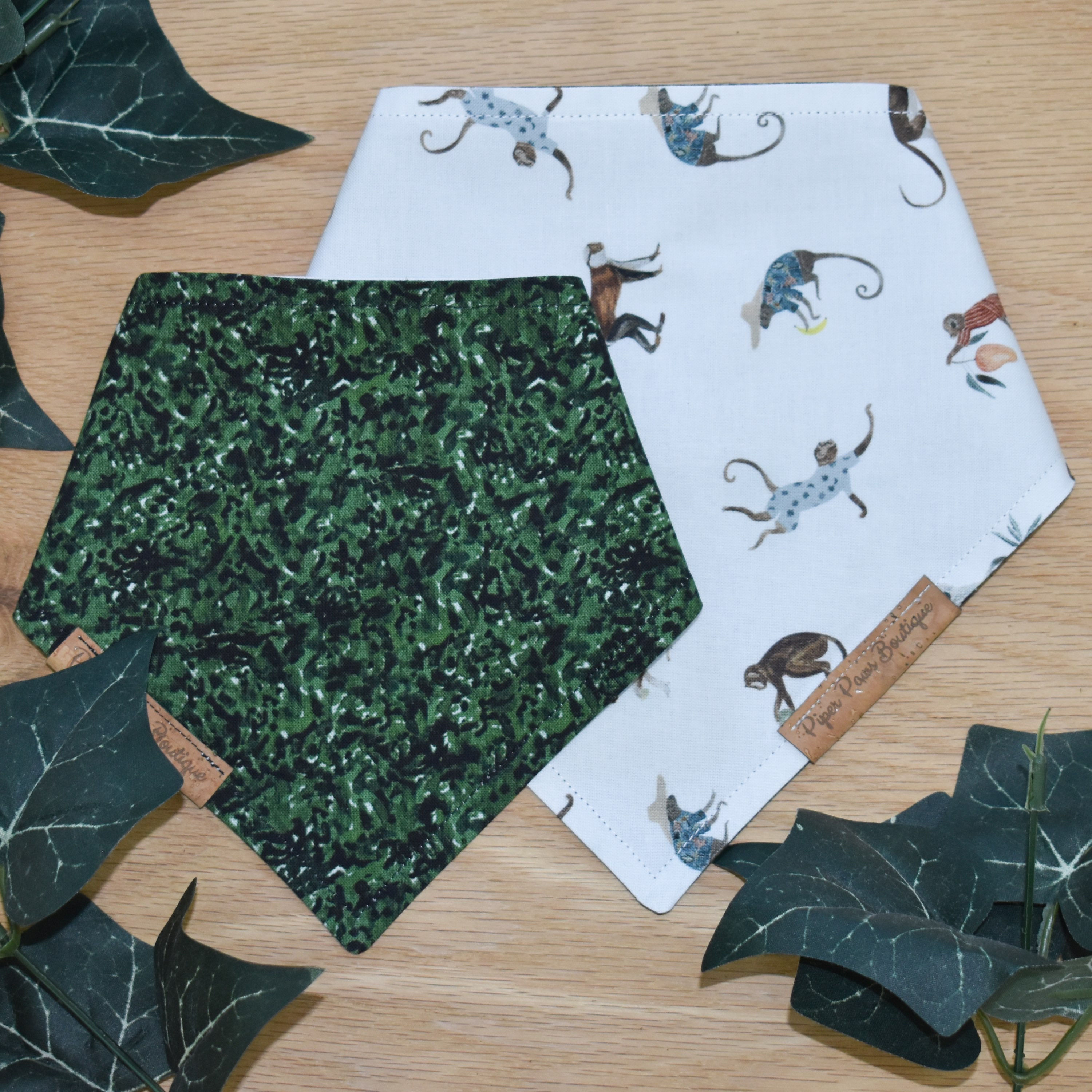 Monkey Business Reversible Bandana