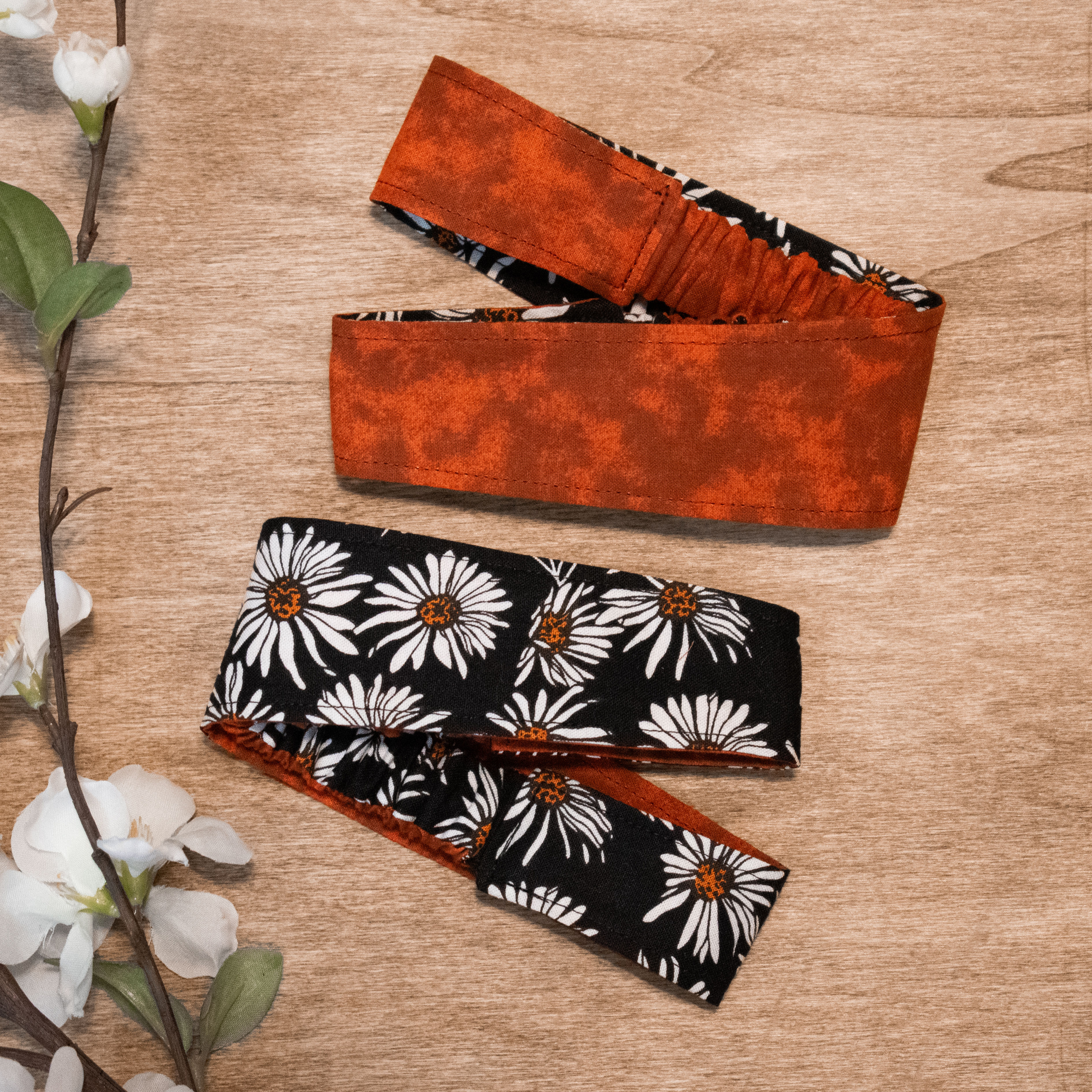 Flower Webs Reversible Headband