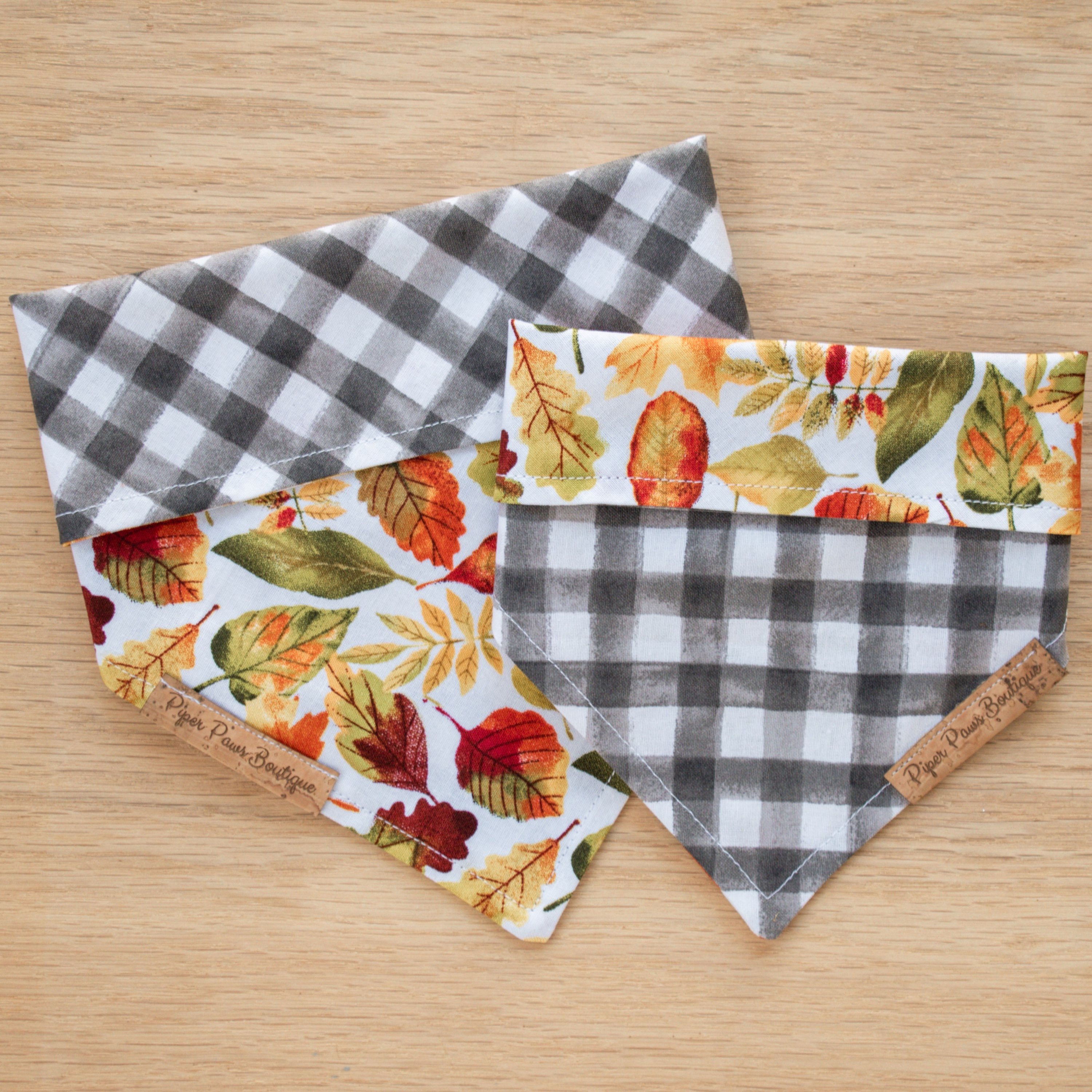 Leaf me Alone Reversible Bandana