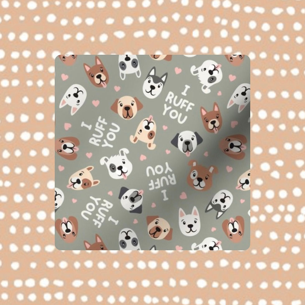 Thumbnail: I Ruff You Reversible Bandana
