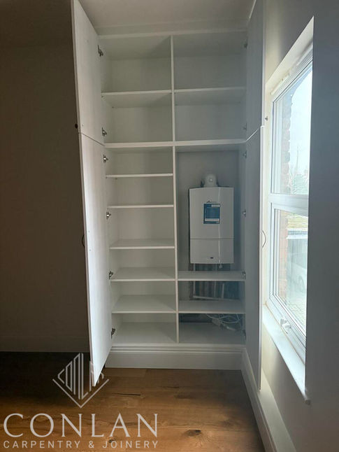 Bespoke Alcove Boiler Cupboard