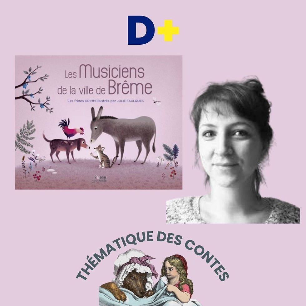 Les musiciens de la ville de Brême en quatre séquences