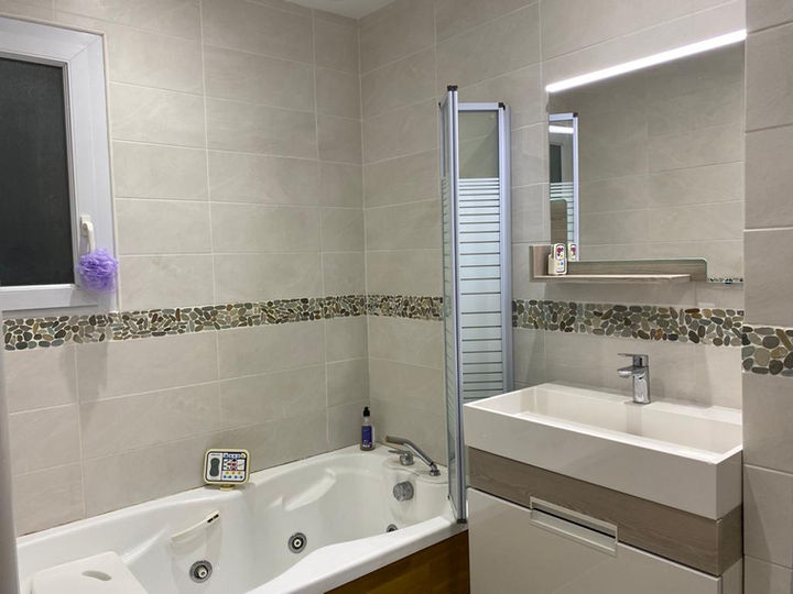 Salle de bain balnéo chambre d'hôtes