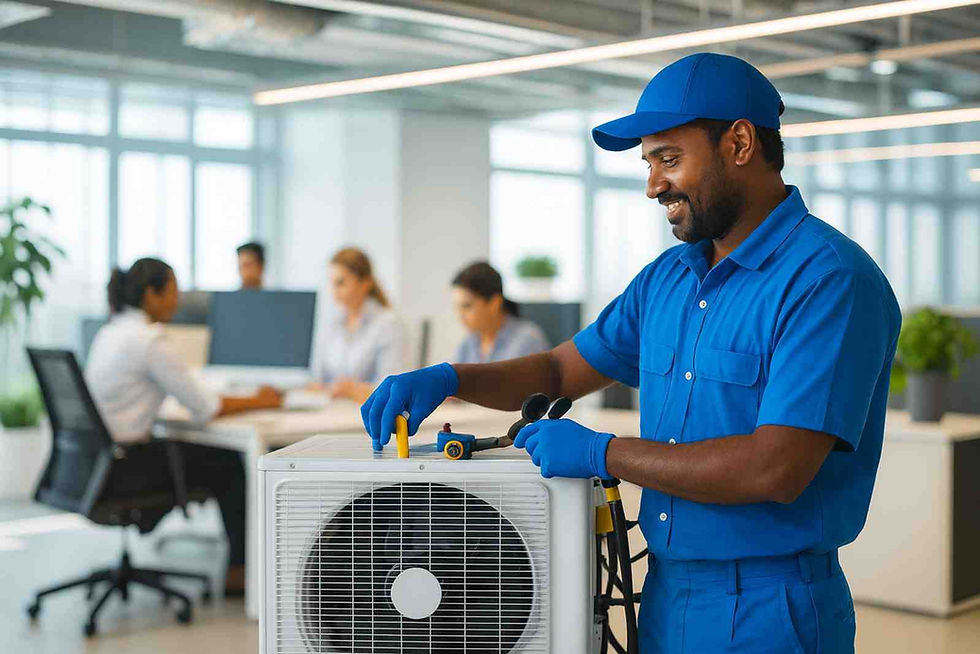 aircon servicing in workplace health and productivity
