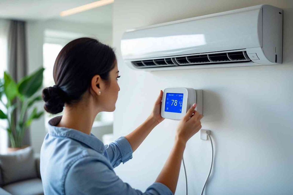 how to check aircon thermostat