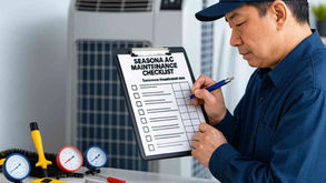 Seasonal AC Maintenance Checklist