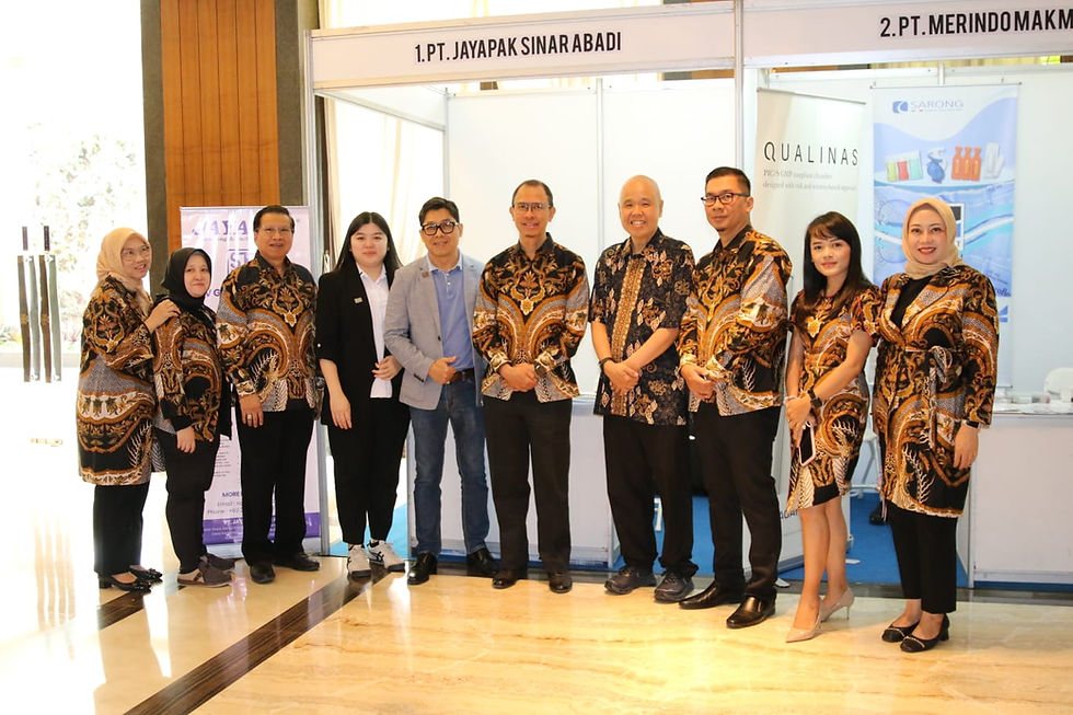 Jayapak and STV Machine with GP Farmasi Indonesia's Committee