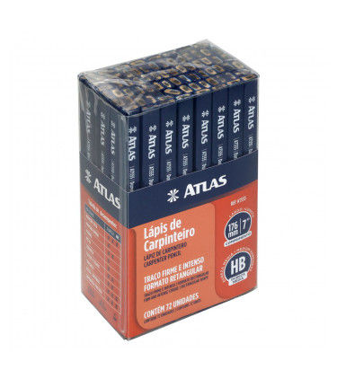 LÁPIS DE CARPINTEIRO RETANGULAR AT555