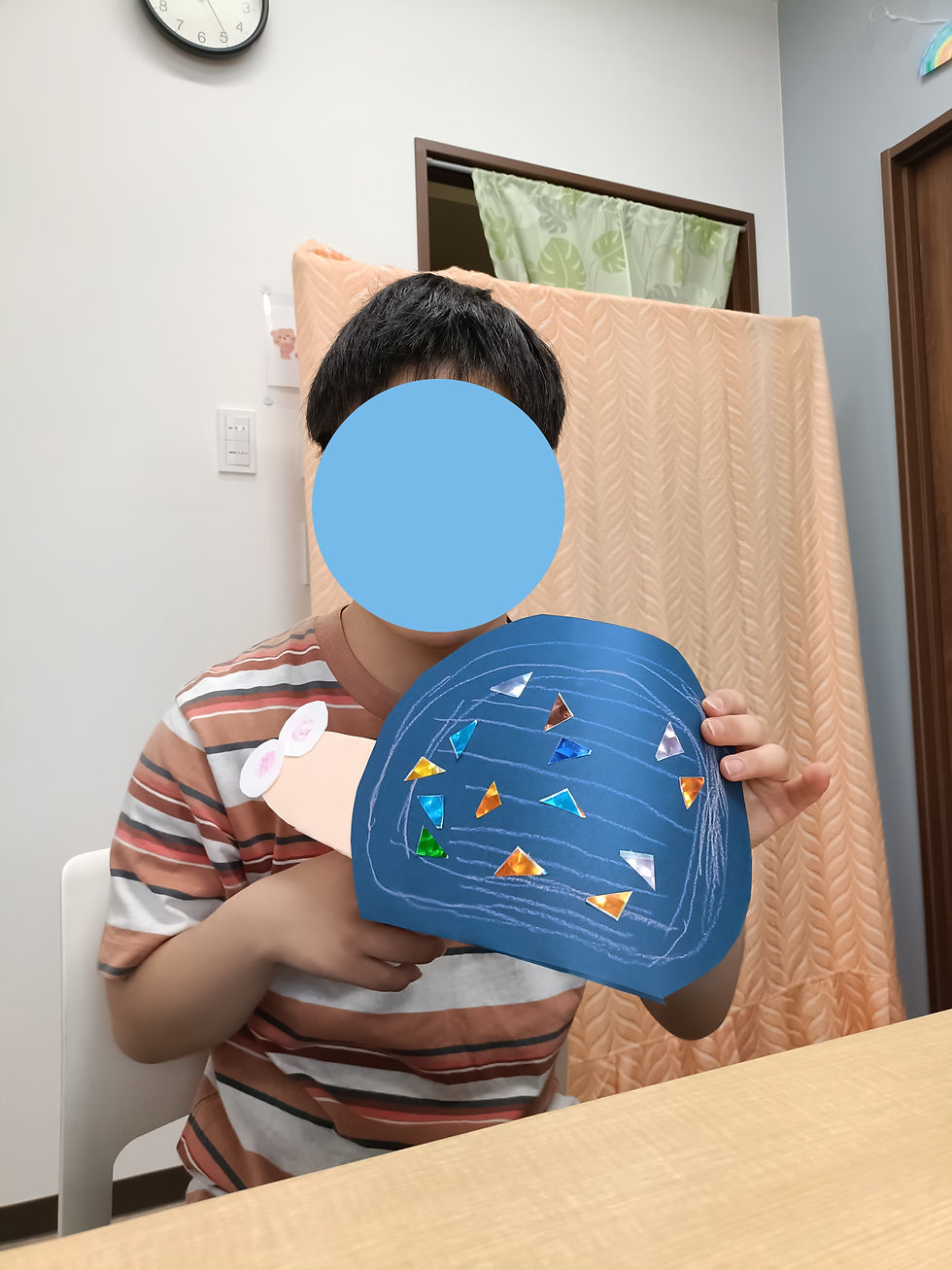 シールいっぱいつけたよ～😁😁