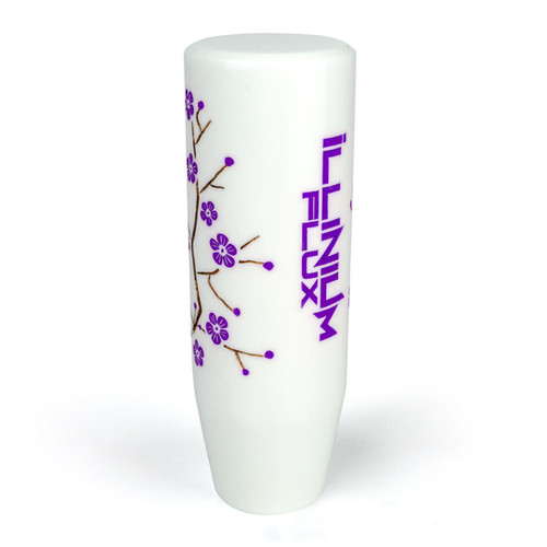 SakuraYMR White Hand Painted Sakura Blossom Knob | IlliniumFlux