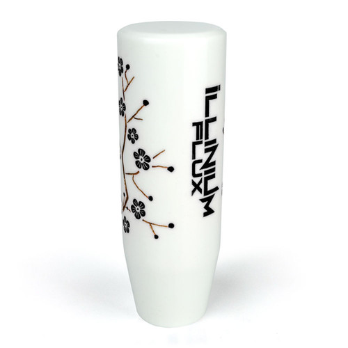 White Hand Painted Sakura Blossom Knob | IlliniumFlux