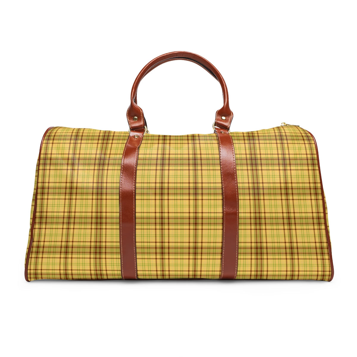 Waterproof Plaid in tight Yellow Bag