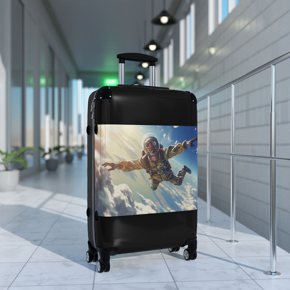Thumbnail: Suitcase Sky High Parachuting Luggage