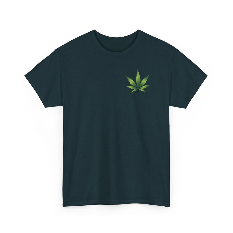 Thumbnail: Unisex Heavy Cotton Tee Marijuana Color Code #4