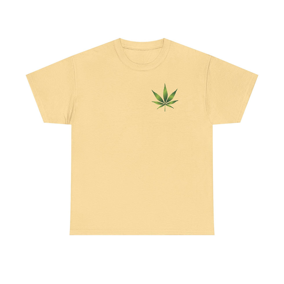Thumbnail: Unisex Heavy Cotton Tee Marijuana Color Code #2