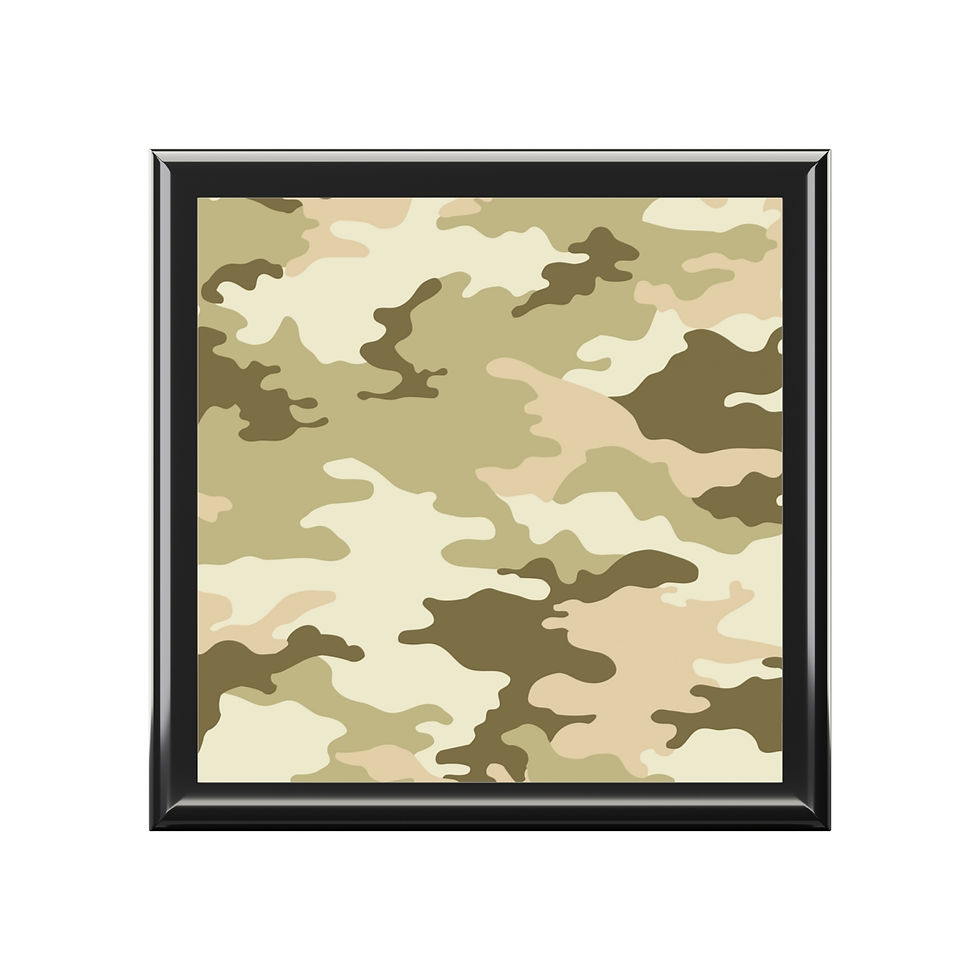 Thumbnail: Military Camouflage Jewelry Box
