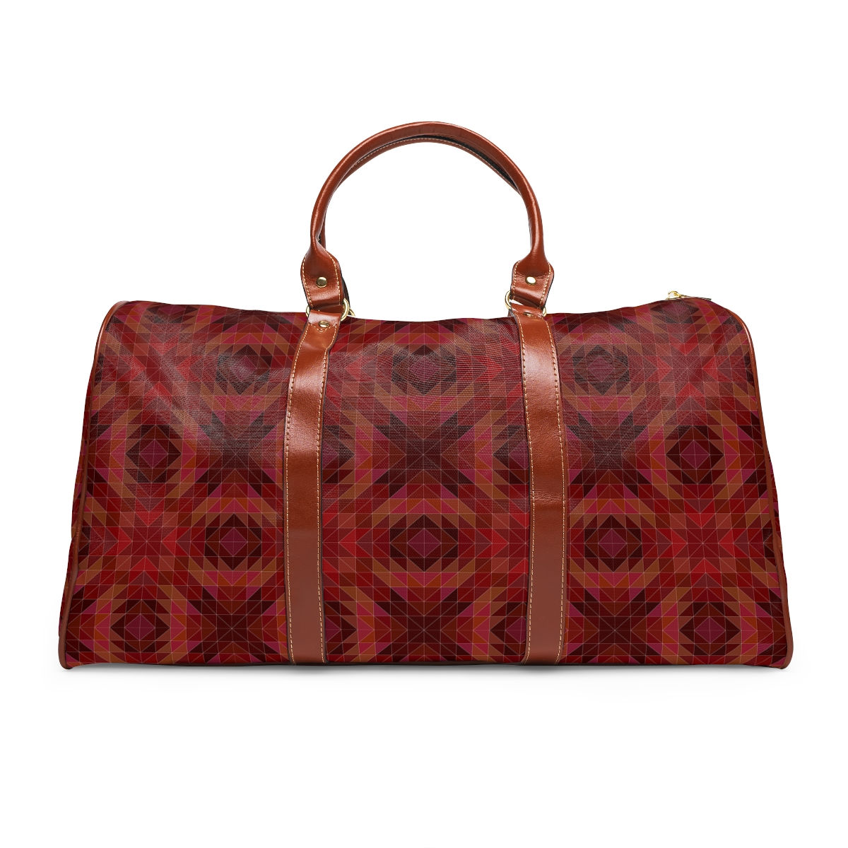 Waterproof Maroon Pattern Bag