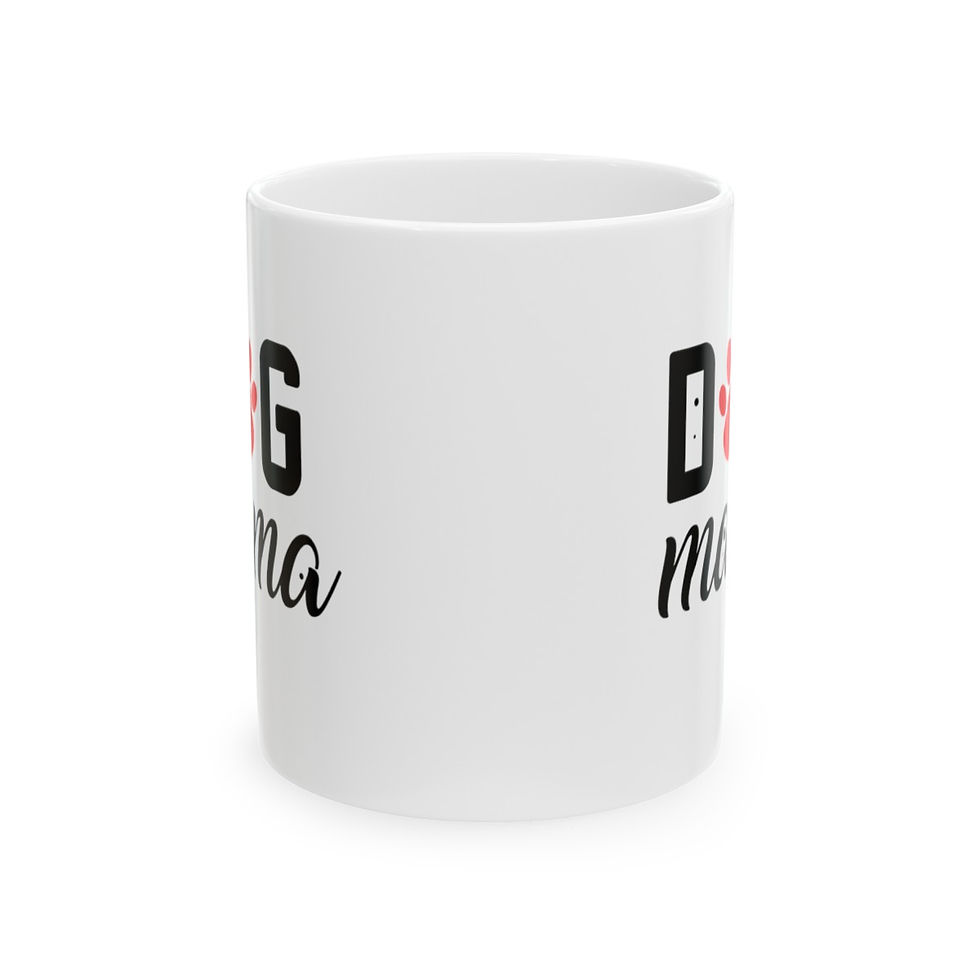 Thumbnail: Ceramic Mug 11oz Dog Mom