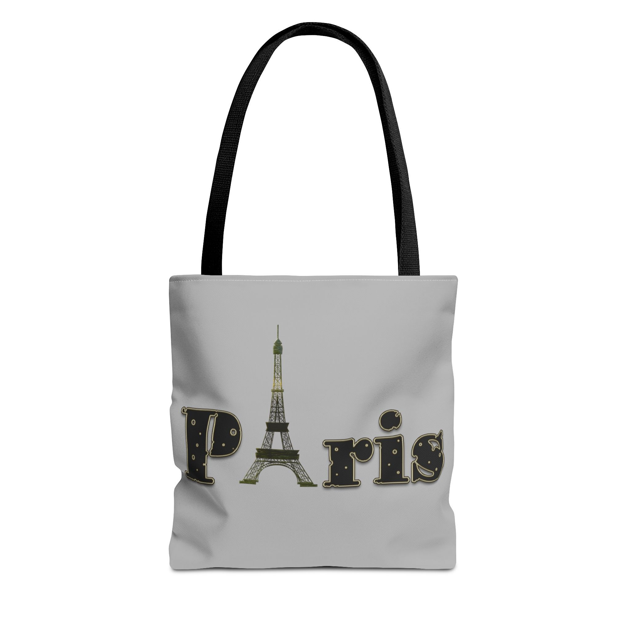 Tote Bag in Paris in Tower in Light grey