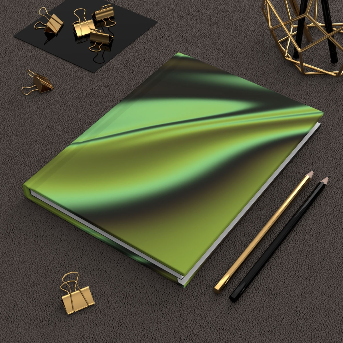 Hardcover Journal Matte Stain Book