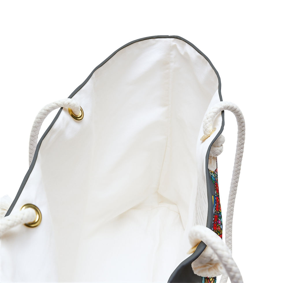 Thumbnail: Weekender Bag Sea Turtle in Dark Gray
