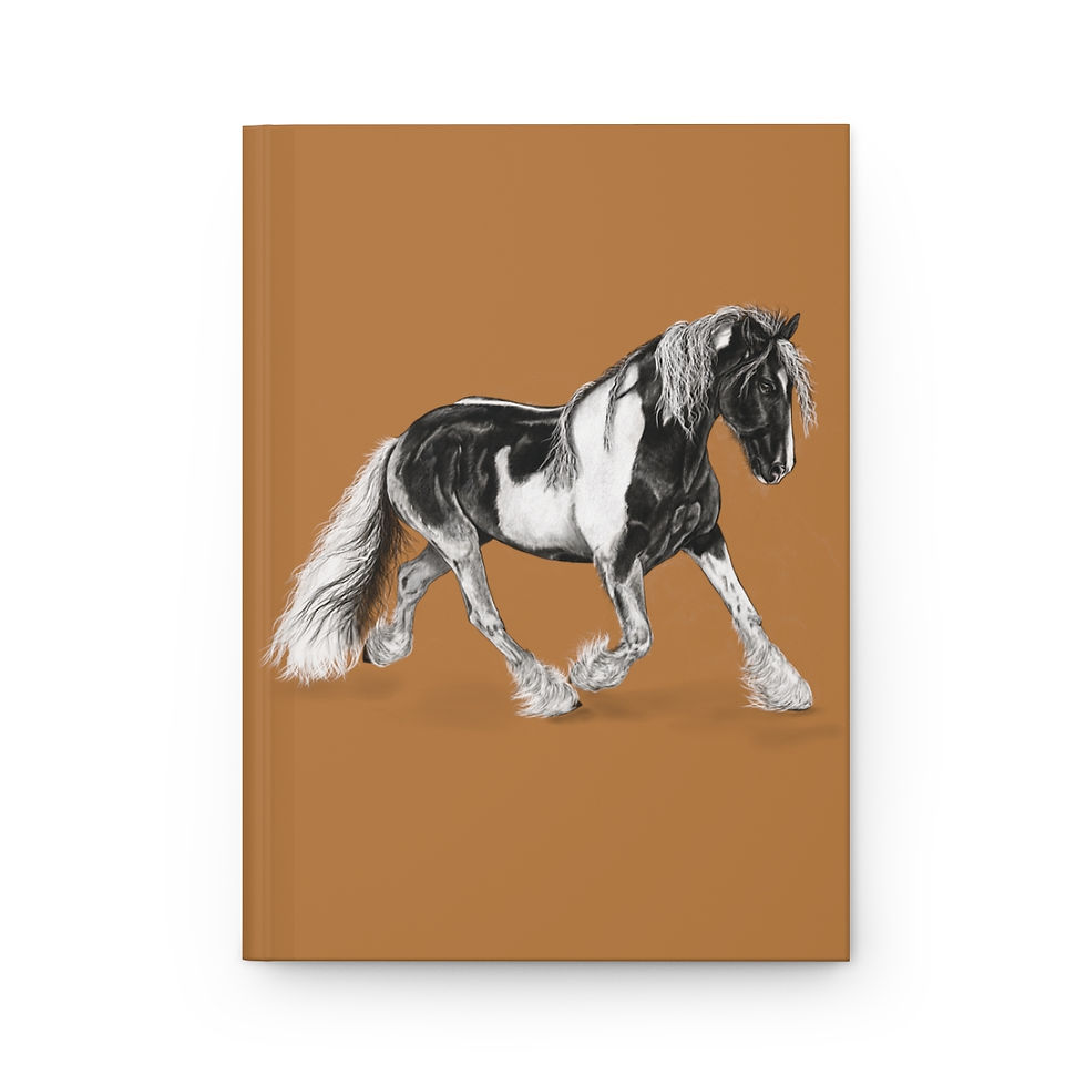 Thumbnail: Hardcover Journal Matte Stallion in Light Brown