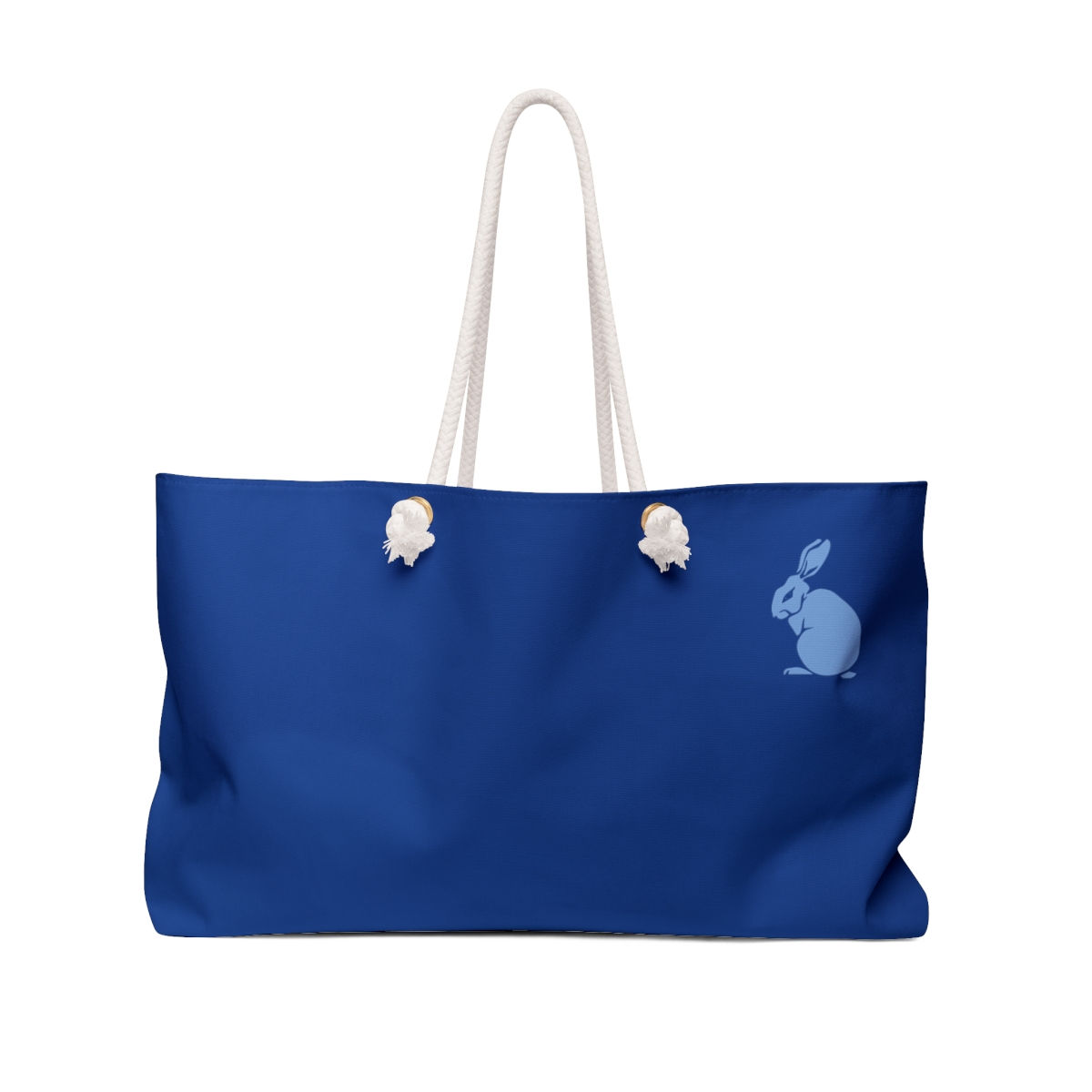 Weekender Bag in My Little Blue Bunny in Dark Blue