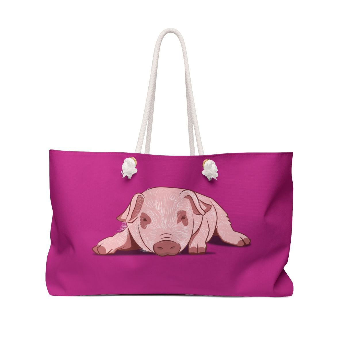 Weekender Bag Piglet in Pink