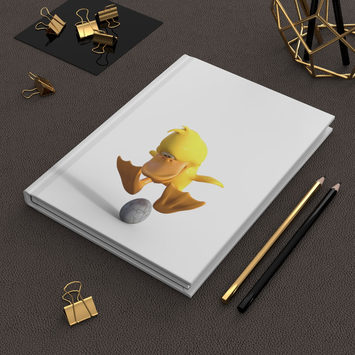 Hardcover Journal Matte Duck and Egg