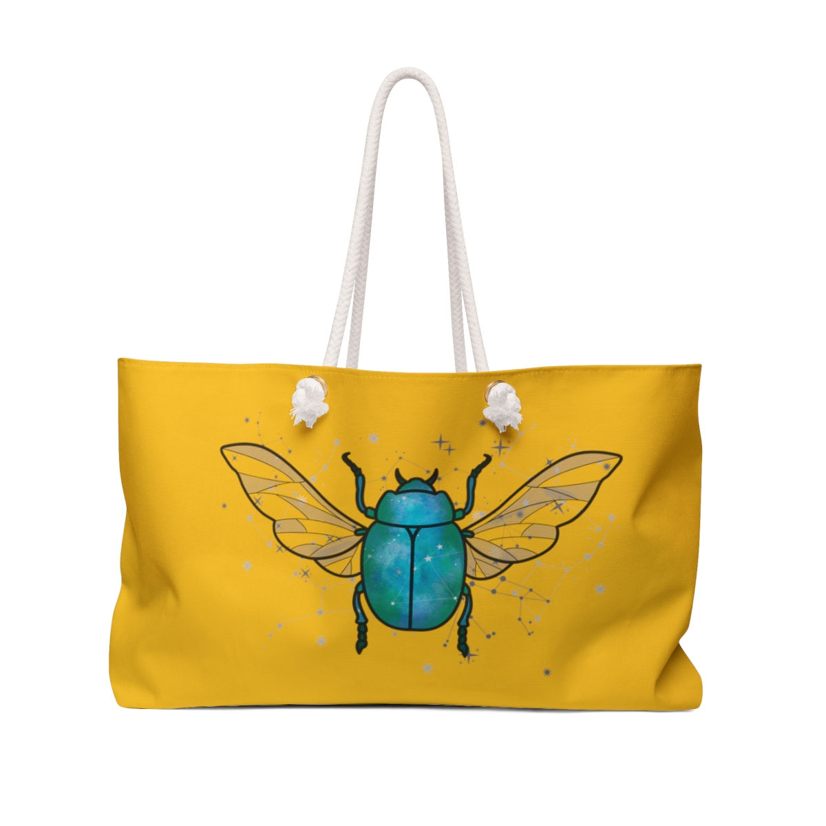 Weekender Bag Beetle in Yellow