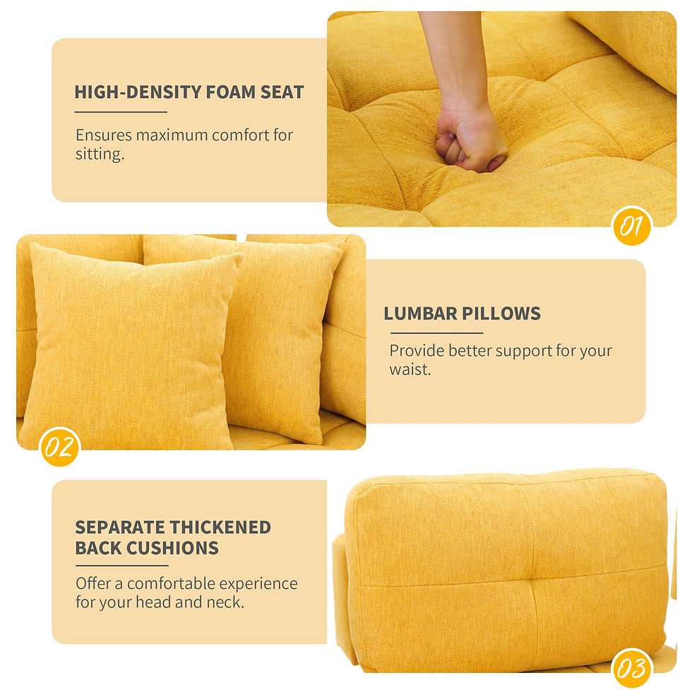 Thumbnail: 💛✨ Sunset Lounge™ L-Shape Sectional