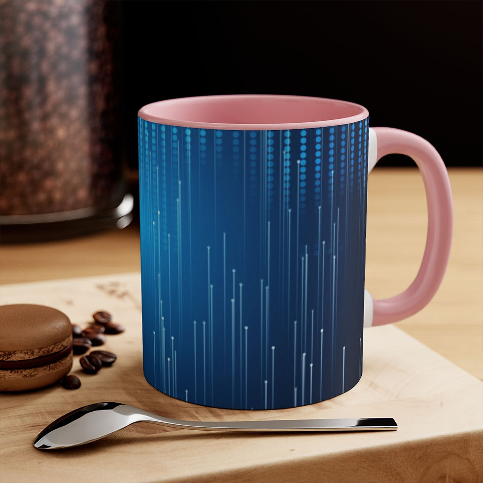 Thumbnail: Dotted White Lights Coffee Mug 