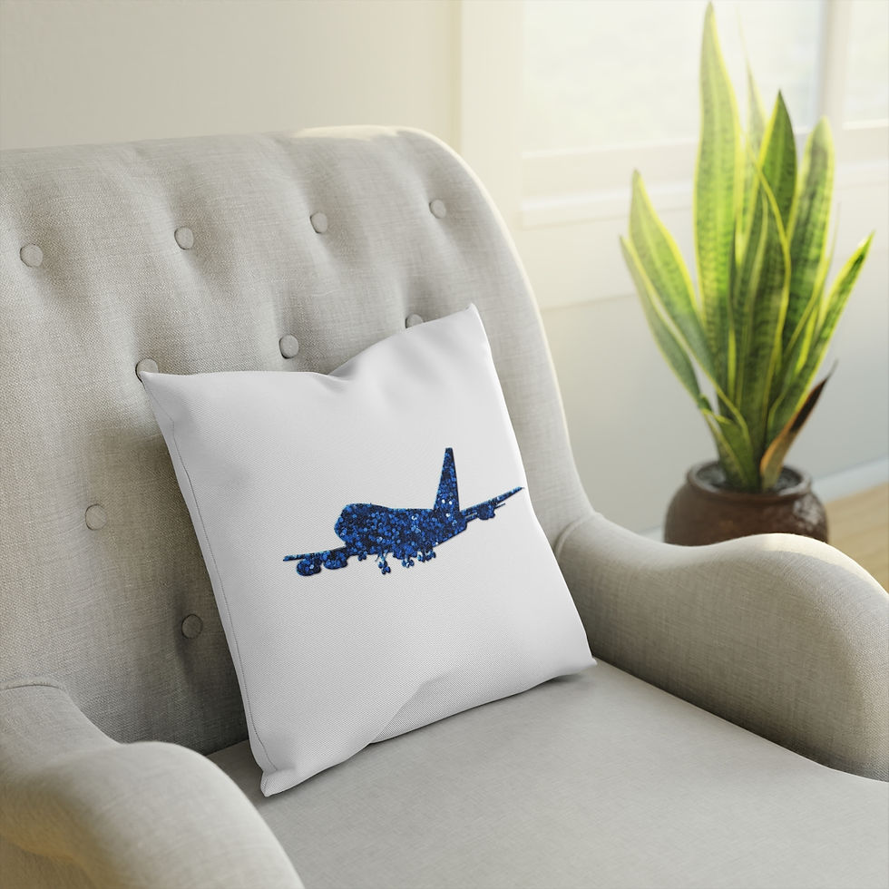 Thumbnail: Blue Plane Cushion 