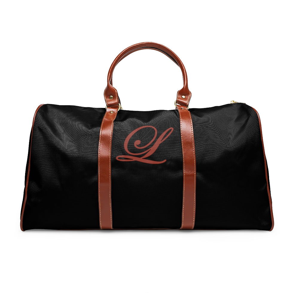 Thumbnail: Waterproof L Initial Bag in Black