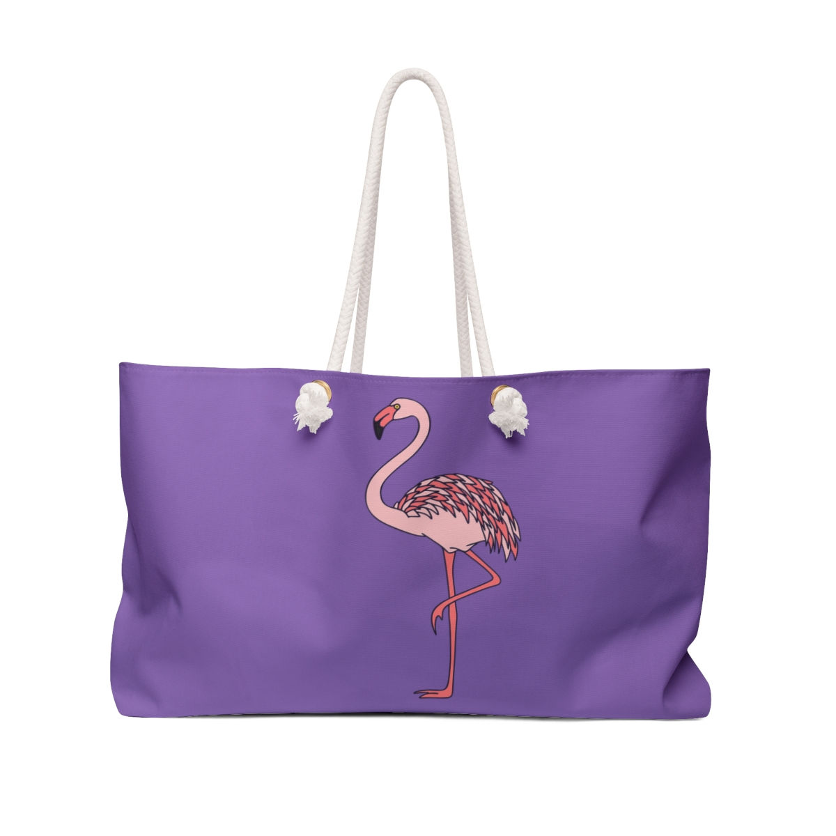 Weekender Bag Flamingo in Light Purple