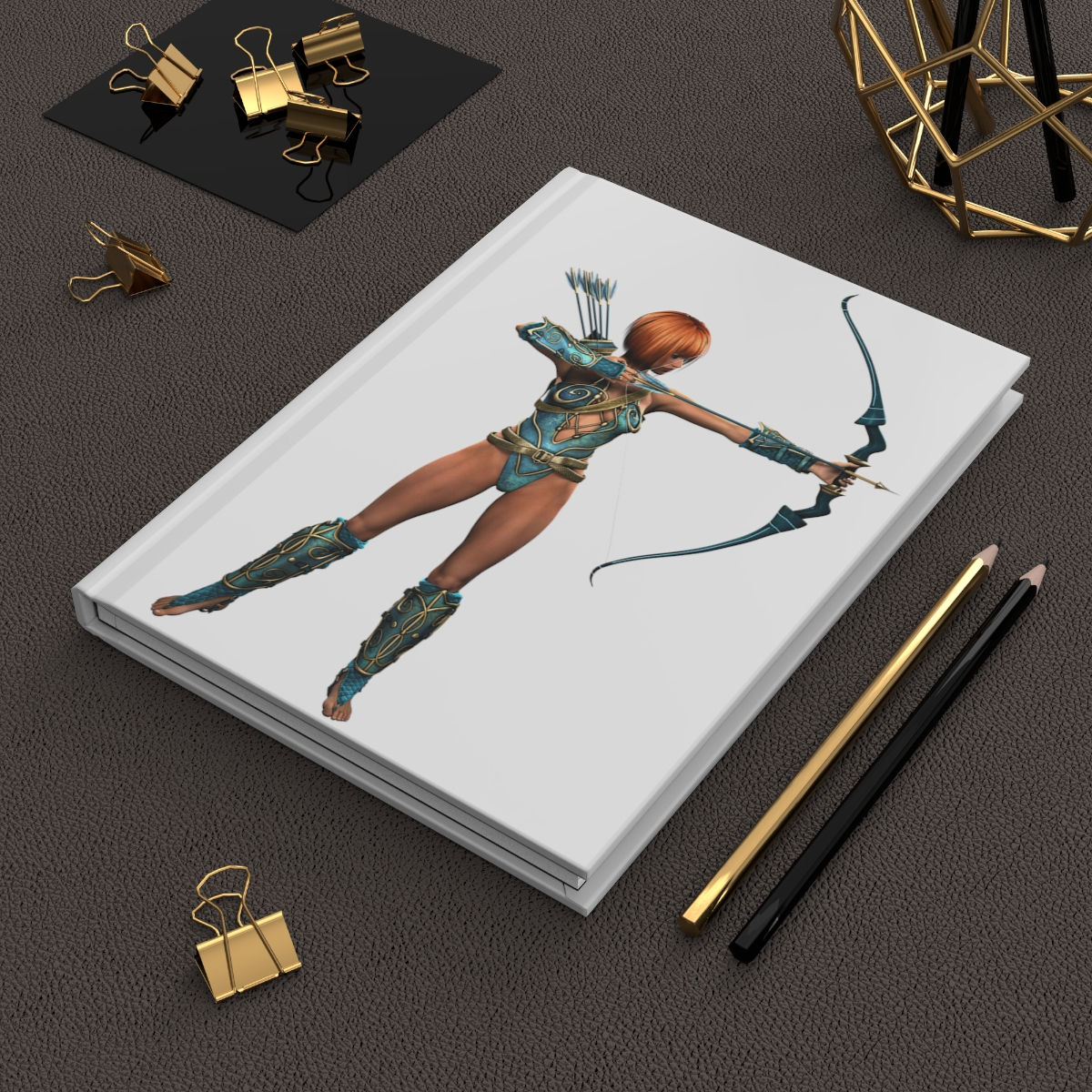 Hardcover Journal Matte Archery