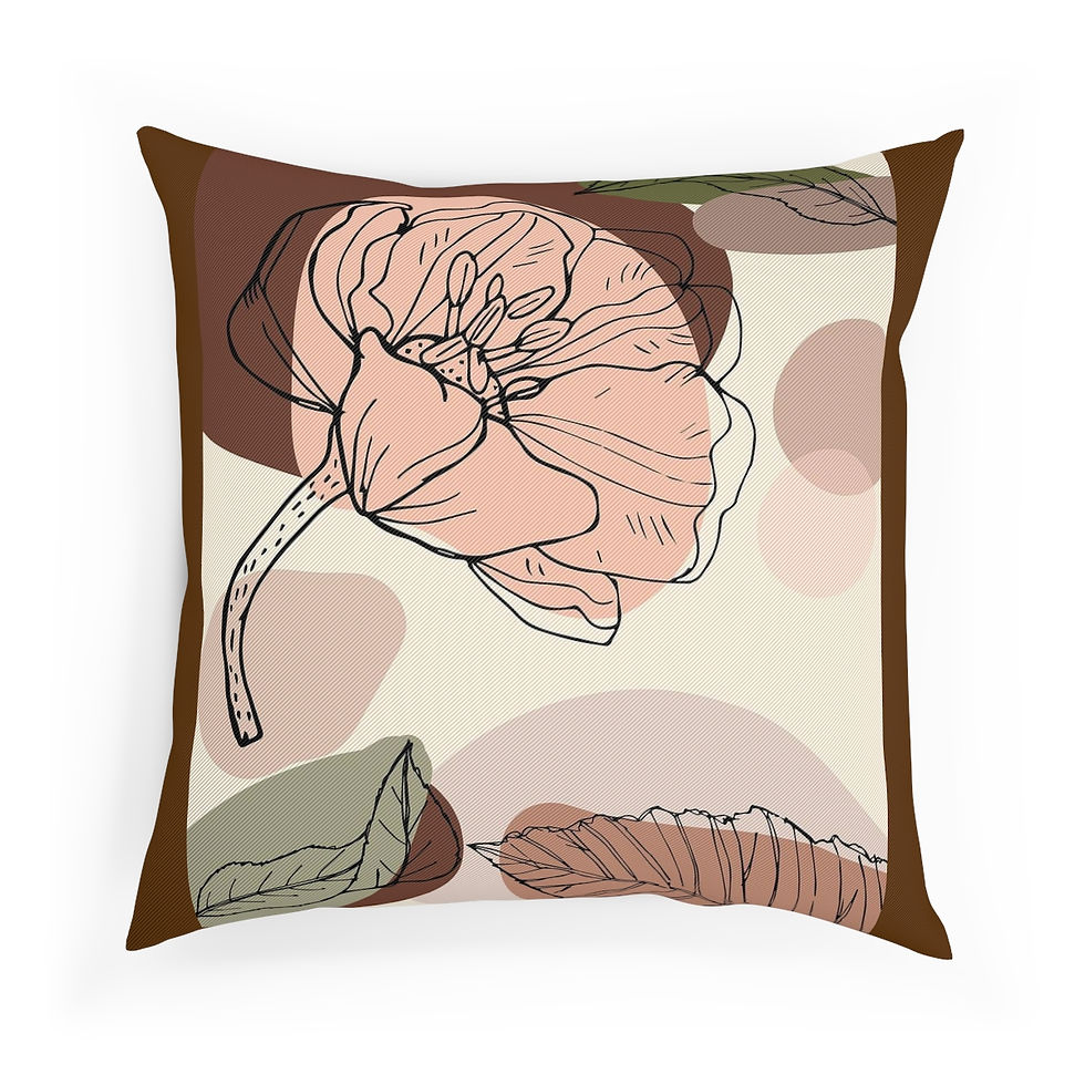 Thumbnail: Pink Poppy Cushion 