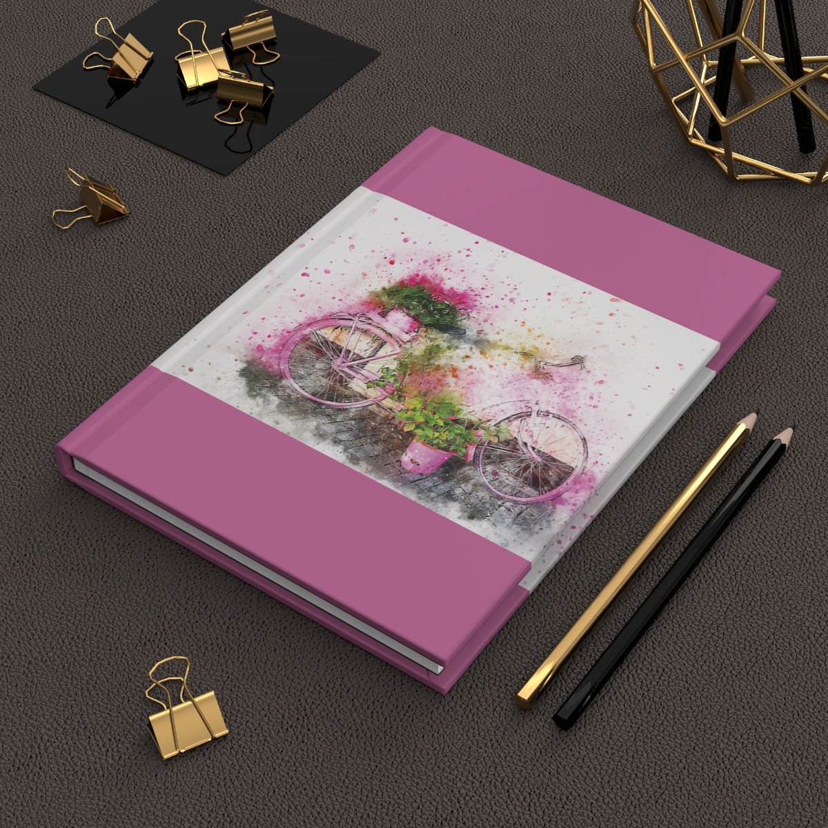 Hardcover Journal Matte Bike