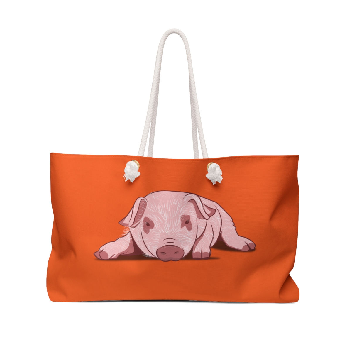Weekender Bag Piglet in Orange