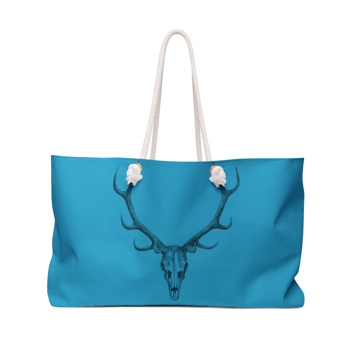 Weekender Bag Oh Deer in Turquoise