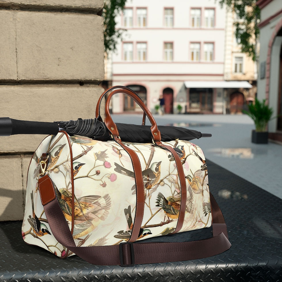 Thumbnail: Waterproof Birds & Berries Bag 