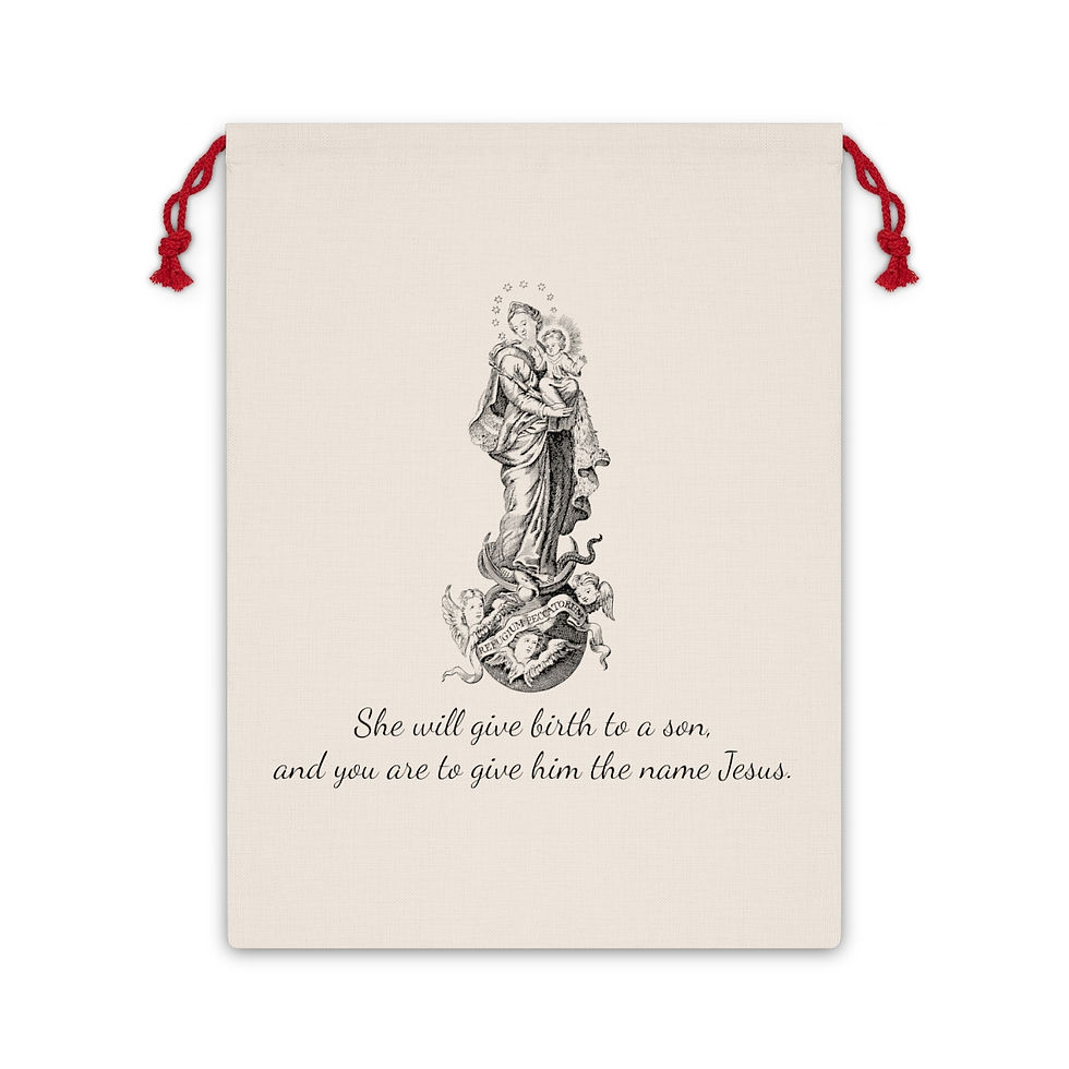 Linen Bag She will give birth