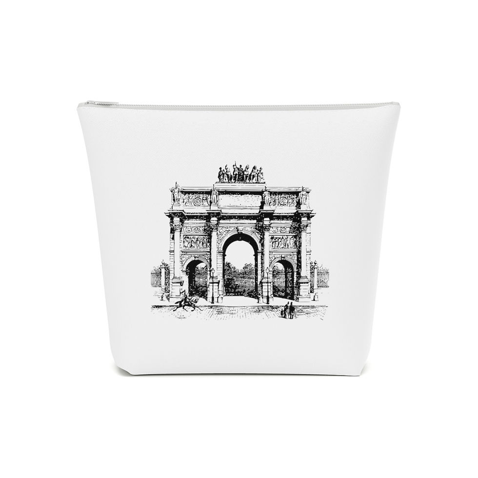 Thumbnail: Cotton Cosmetic Bag Ace - De - Triomphe