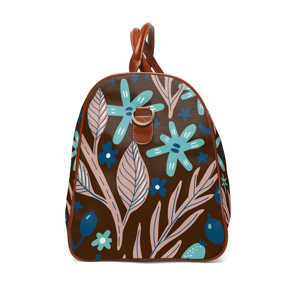 Thumbnail: Waterproof Flowers & Leaves Bag 