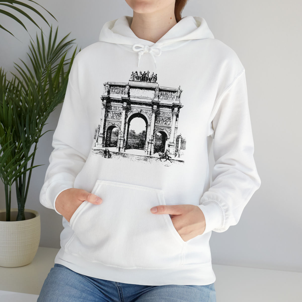 Unisex Heavy Blend™ Hooded Sweatshirt Ace - De - Triomphe