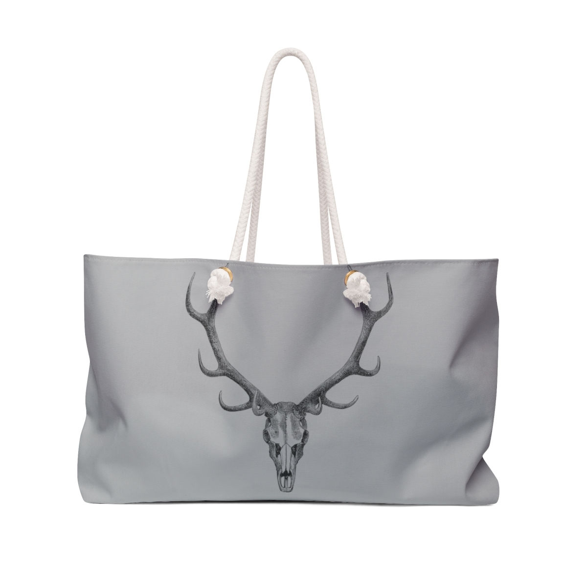 Weekender Bag Oh Deer in Light Gray