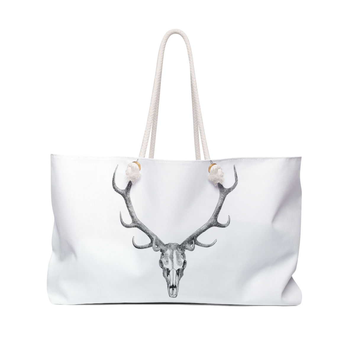 Weekender Bag Oh Deer in White