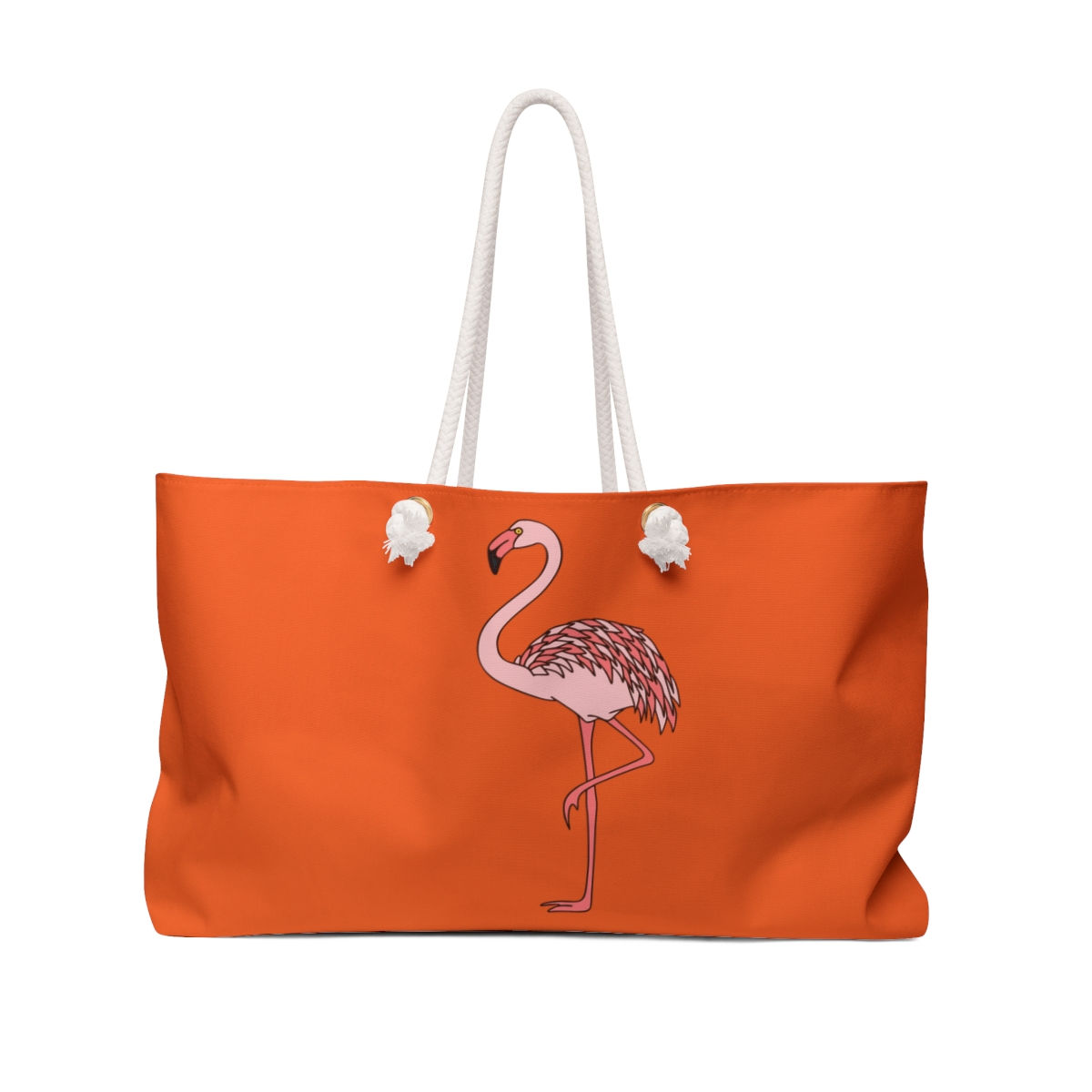 Weekender Bag Flamingo in Orange