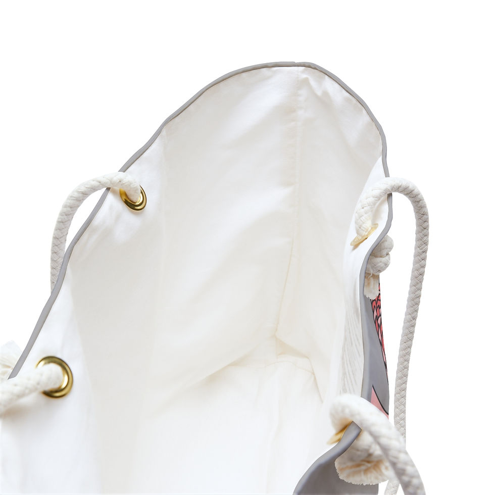Thumbnail: Weekender Bag Flamingo in Gray 